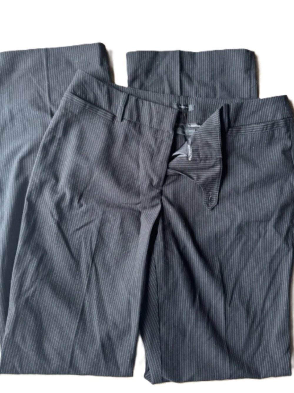 Worthington Black Pinstripe Dress Pants